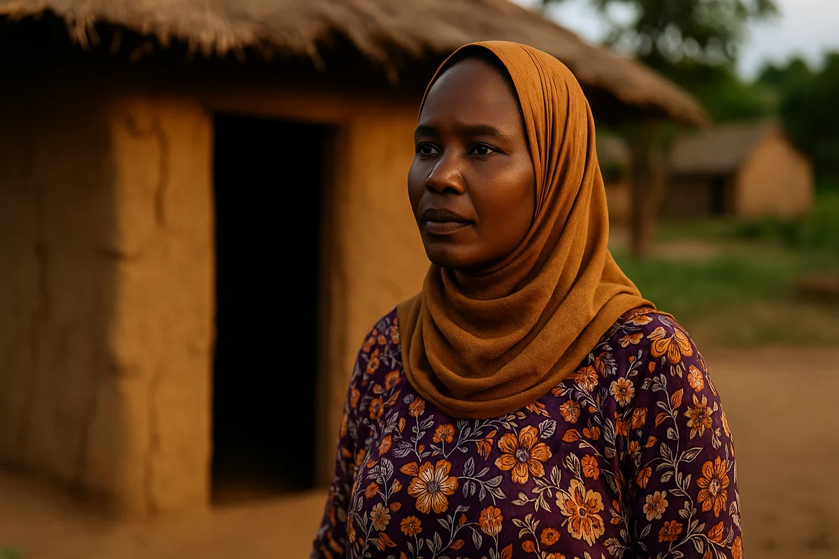 Amina's home and daily life